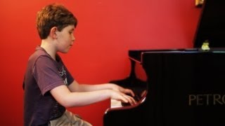 AweInspiring 9YrOld Piano Prodigy [upl. by Wilde796]