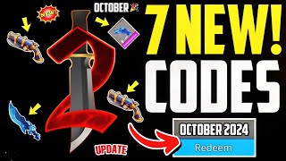 ⚠️OCTOBER⚡CODES⚠️MURDER MYSTERY 2 ROBLOX CODES 2024 MM2 CODES 2024  CODE MM2 [upl. by Sagerman]