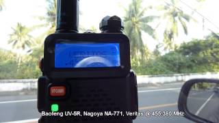 Baofeng UV5R Nagoya NA771 Radio Veritas Legazpi [upl. by Boar]