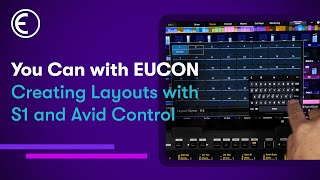 Create Layouts with S1 and Avid Control  You Can with EUCON [upl. by Aicilif]