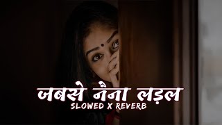 Jabse Naina Ladal  Lofi slowed amp reverb  lofi song  pawan singh love song [upl. by Daus666]