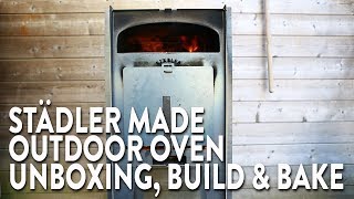 Städler Made Outdoor Pizza Oven  Unboxing DIY Build amp Bake [upl. by Acnaib626]