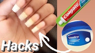 In Just 2 Minutes Grow Long Strong beautiful Nails  Long healthy Nails Tips at Home [upl. by Rima]