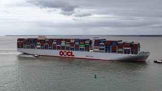 OOCL Felixstowe 10th Aug 2024 [upl. by Priestley]