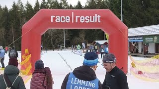 7 Lemming Loppet am 21012024  Zieleinlauf [upl. by Audre]