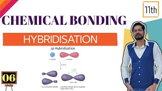 Chemical Bonding । Class 11 L6 । Hybridisation [upl. by Llebasi796]