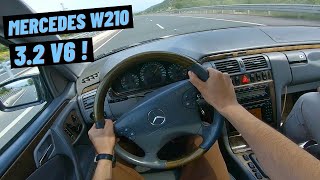 ARABAYA AŞIK OLMAK  MERCEDES E320 W210  32 V6 ATMOSFERİK  POV SÜRÜŞ [upl. by Illona466]