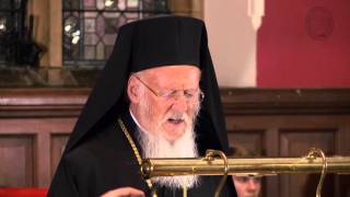 The Ecumenical Patriarch Bartholomew I of Constantinople [upl. by Norok]