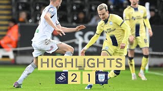 Highlights Swansea City 2 PNE 1 [upl. by Forrester]