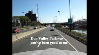 Don Valley Parkway at 110 mph [upl. by Aiuqcaj]