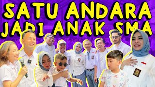 SURPRISE SATU ANDARA JADI ANAK SMA  MAMA RIETA IKUTAN NOSTALGIA JADI ANAK SMARansEntertainment [upl. by Noreht]