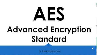 AES  Advanced Encryption Standard  Block Cipher  Symmetric Cryptography  Part 1 [upl. by Rezeile]