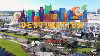 Destination Orange County  Attractions  Sleuths Mystery Dinner Shows [upl. by Chuch966]