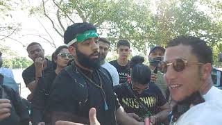 Shia Shut Down By Sunni With One Question Shamsi and Shia Speakers Corner [upl. by Pitarys]