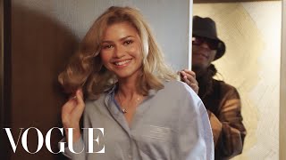 Zendaya Gets Ready for the Challengers Premiere  Vogue [upl. by Maharva]