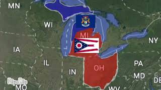 Ohio versus Michigan ￼ [upl. by Leumel]