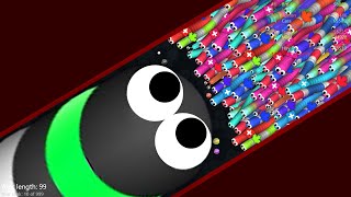 Slitherio AI 113000 Score Epic Slither io Best Gameplay [upl. by Geer]