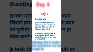 Daunting task meaning in hindi [upl. by Nohj]