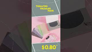 Toallitas faciales mate de AliExpress Los mejores artículos y productos de China [upl. by Sethrida]