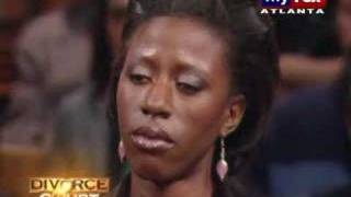 Juanita Bynum on Divorce court 6 [upl. by Ahsas]