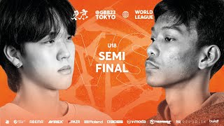 Wand 🇰🇷 vs Marvelous 🇮🇩  GRAND BEATBOX BATTLE 2023 WORLD LEAGUE  U18 Semi Final [upl. by Hanschen]