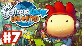 Scribblenauts Unlimited  Gameplay Walkthrough Part 7  Under Line PC Wii U 3DS [upl. by Kata]