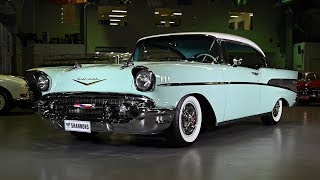 1957 Chevrolet Bel Air Sport Coupe LHD  2019 Shannons Sydney Autumn Classic Auction [upl. by Debbra191]