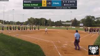 Gretna Softball vs Waverly 20240914 [upl. by Melicent443]