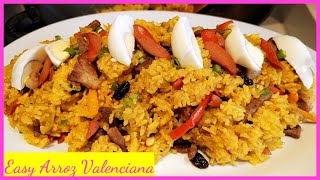 VALENCIANA RECIPE  Easy Arroz Valenciana ni Abyang [upl. by Eladnor]