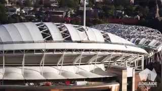 Adelaide Oval time lapse  from start to finish [upl. by Caputo]