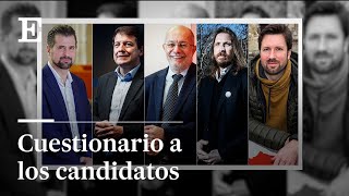 ELECCIONES CASTILLA Y LEÓN  Los candidatos responden a 3 días de la votación  EL PAÍS [upl. by Sloane201]