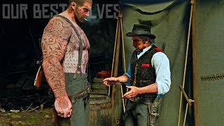 quotOur Best Selvesquot But Arthurs a 7ft BodyBuilder and he has an Ak47  Red Dead Redemption 2 [upl. by Kaspar]