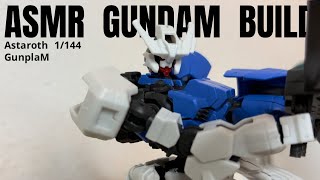 Gundam Astaroth HG  unboxing  ASMR build [upl. by Areip]