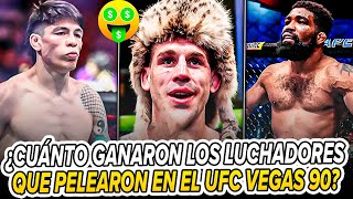 Salarios amp Bonificaciones del UFC Vegas 90 💰💰💰  ¿Cuánto ganó BRENDAN ALLEN tras DERROTAR a CURTIS [upl. by Nyvar638]