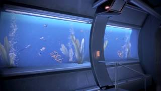 Mass Effect 3 Normandy SR2 Captains Cabin 3 Dreamscene Video Wallpaper [upl. by Eeruhs]