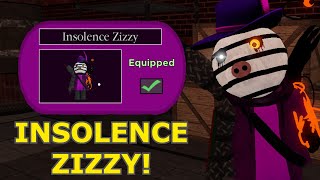 How to get the INSOLENCE ZIZZY SKIN in PIGGY THE LOST BOOK  Roblox [upl. by Asiilanna849]