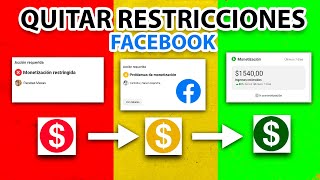 Como quitar Restricciones en Facebook SOLUCIÓN 2022 [upl. by Vig]