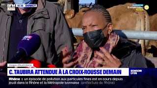 Christiane Taubira et Anne Hidalgo en déplacement dans la Métropole [upl. by Oettam830]