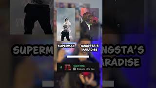 quotGangstas Paradise vs Supermanquot Eminem Coolio LV  Hangi Şarkı Daha İyi 🤷‍♀️🤯 [upl. by Ellemaj843]