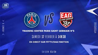 J6 I Paris SaintGermain – En Avant Guingamp 50 le résumé  D1 Arkema  FFF 20232024 [upl. by Coralie]