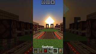 Minecraft satisfying Bridge 🤐minecraft shorts Geoforge gamer viralshort viral short [upl. by Goldwin947]