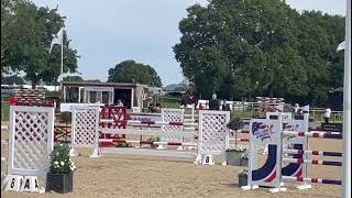 Chris Warren and Downtown USA  Hickstead Royal International Horse Show July 2024 [upl. by Finlay]