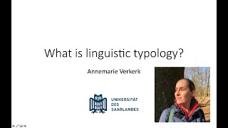 What is linguistic typology [upl. by Ymor782]