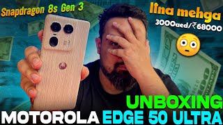 Motorola Edge 50 Ultra Unboxing  Snapdragon 8s Gen 3  2999AED [upl. by Haldeman]