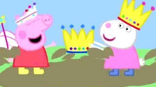 Peppa Pig Loves to Play Pretend With Her Friend Suzy Sheep [upl. by Ellegna534]