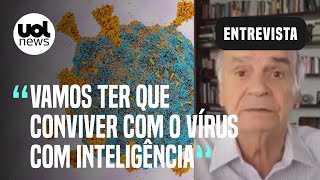 Drauzio Varella sobre fim da pandemia Vai dar para conviver com covid se for doença leve [upl. by Jeramie]