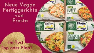 Vegane Frosta Fertiggerichte im Test TK Tüten Himbeere süßsauer [upl. by Leah143]