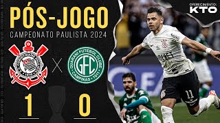 Corinthians 1x0 Guarani 🔴 PÓSJOGO ZONA MISTA e COLETIVA  1ª Rodada  Paulistão 2024 [upl. by Oralie]