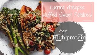 Vegan HIGH PROTEIN DinnerLunch idea [upl. by Refanej]