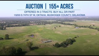 Oktaha Muskogee County Oklahoma Land For Sale Auction [upl. by Esnofla253]